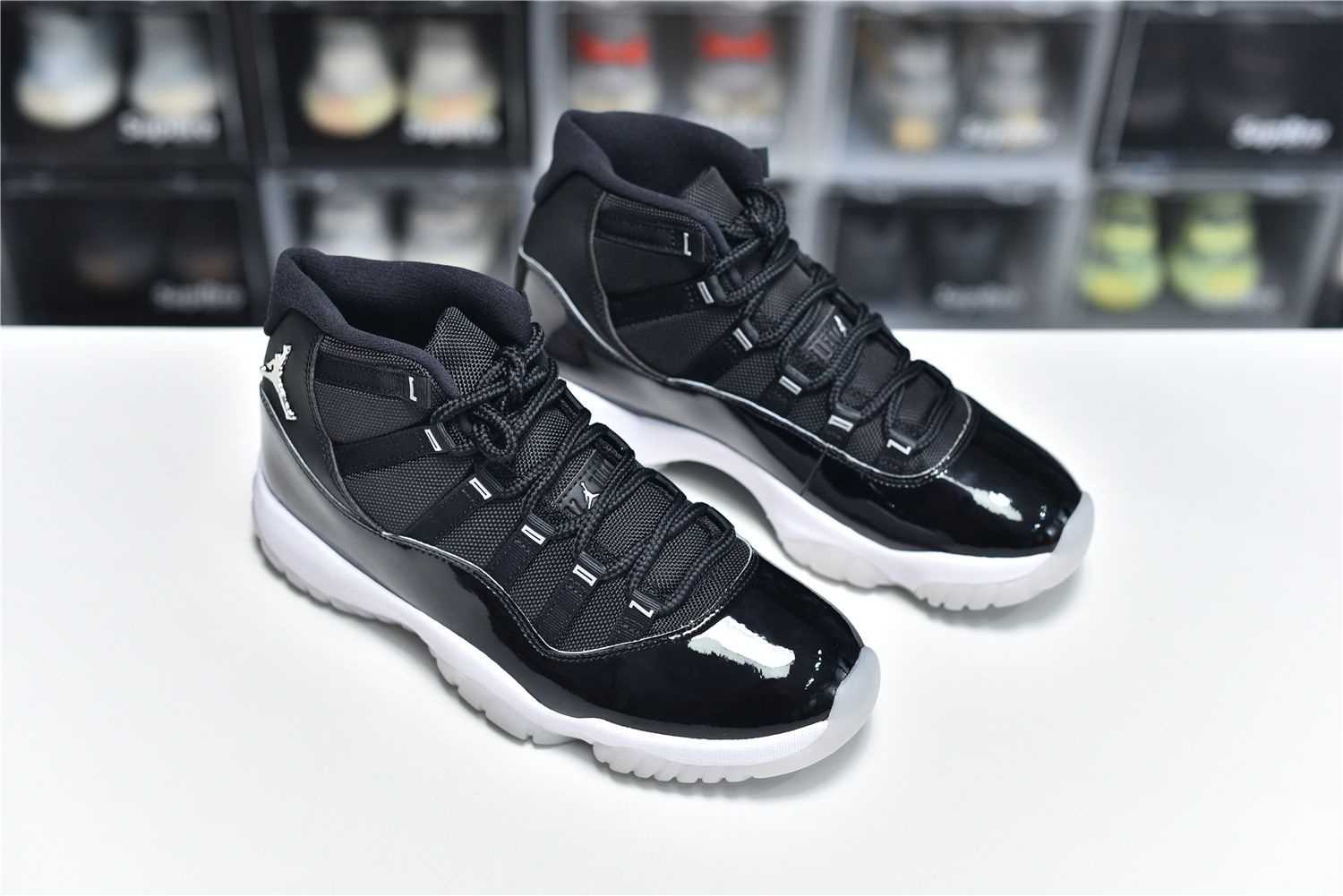 Air Jordan 11 Retro 25th Anniversary Black Metallic Silver Ct8012 011 9 - www.kickbulk.cc