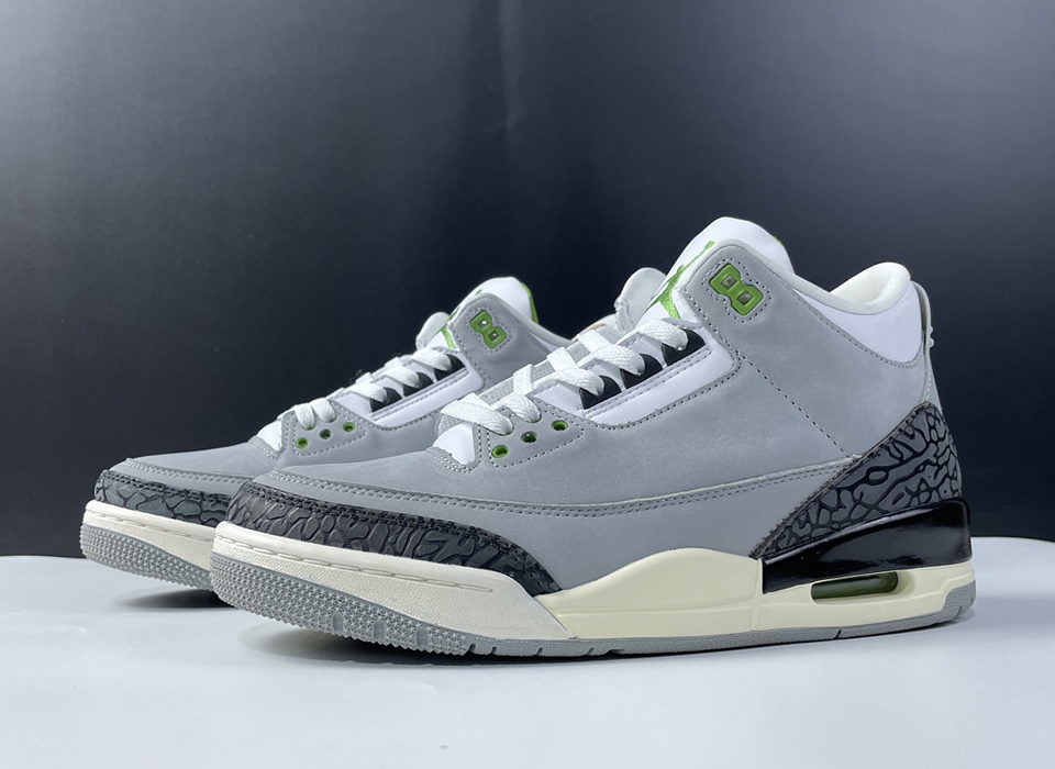 Nike Air Jordan 3 Retro Chlorophyll 136064 006 17 - www.kickbulk.cc