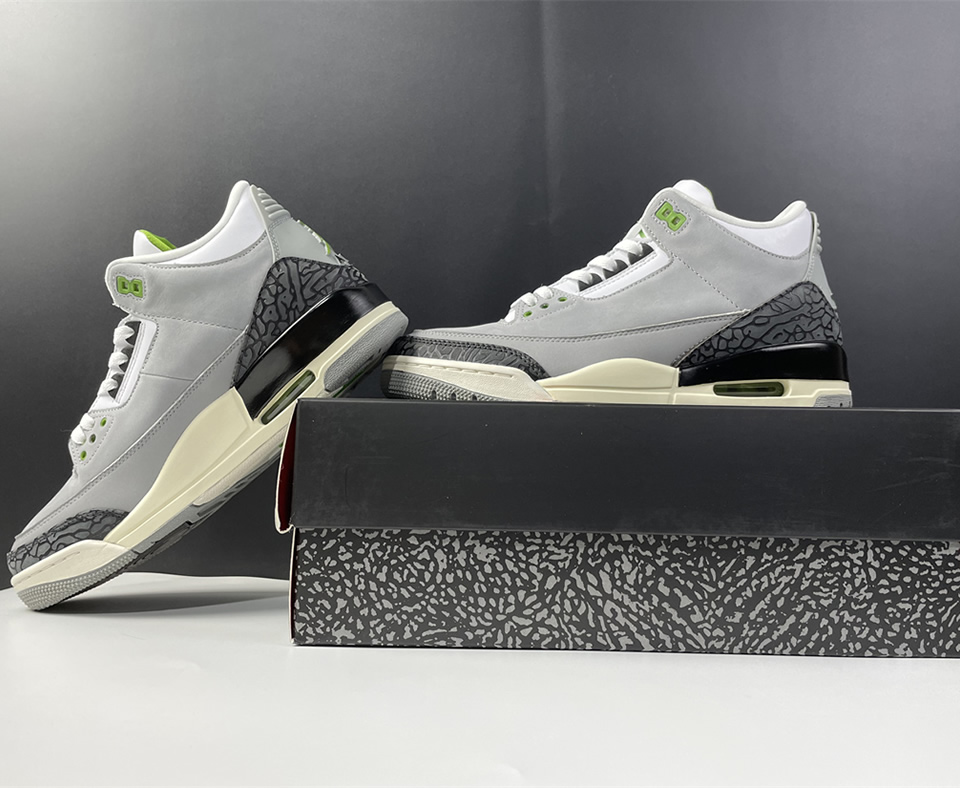 Nike Air Jordan 3 Retro Chlorophyll 136064 006 20 - www.kickbulk.cc