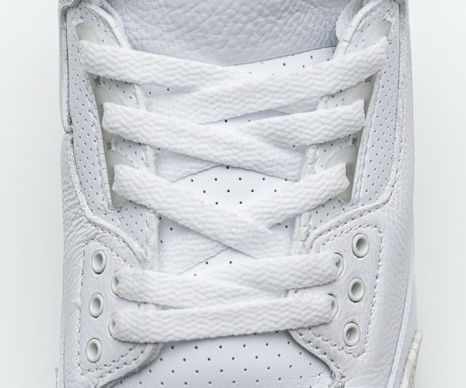 Nike Air Jordan 3 Retro Pure White 136064 111 11 - www.kickbulk.cc