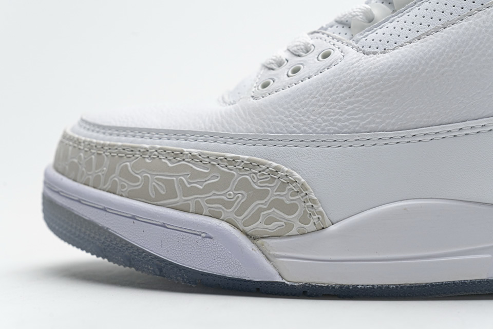 Nike Air Jordan 3 Retro Pure White 136064 111 13 - www.kickbulk.cc