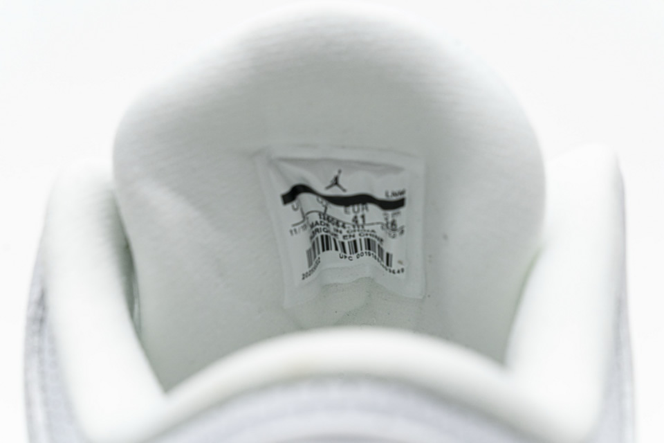 Nike Air Jordan 3 Retro Pure White 136064 111 17 - www.kickbulk.cc