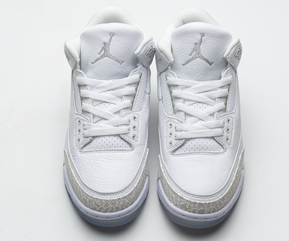 Nike Air Jordan 3 Retro Pure White 136064 111 2 - www.kickbulk.cc