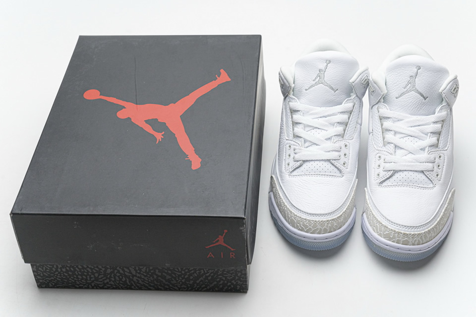 Nike Air Jordan 3 Retro Pure White 136064 111 4 - www.kickbulk.cc