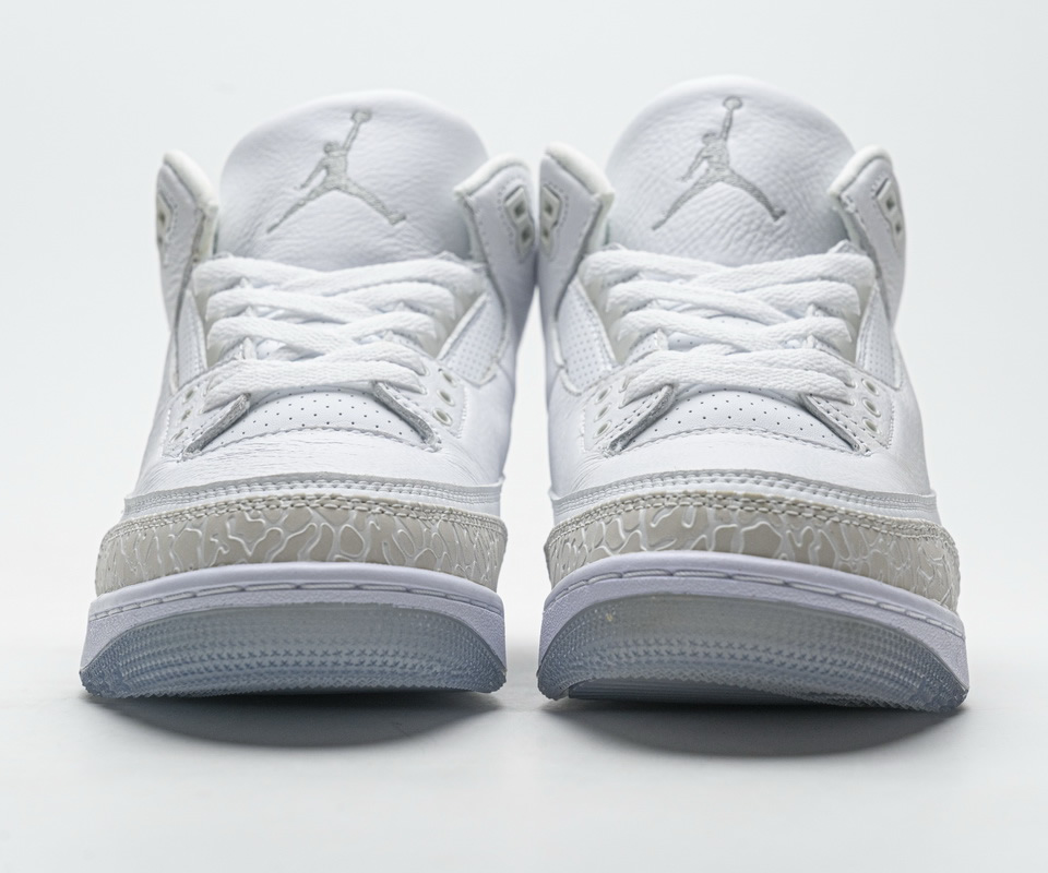 Nike Air Jordan 3 Retro Pure White 136064 111 6 - www.kickbulk.cc