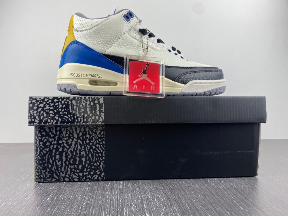 Air Jordan 3 Retro Gs Racer Blue 398614 145 12 - www.kickbulk.cc