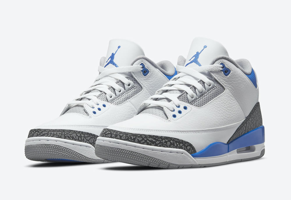 Air Jordan 3 Retro Gs Racer Blue 398614 145 3 - www.kickbulk.cc