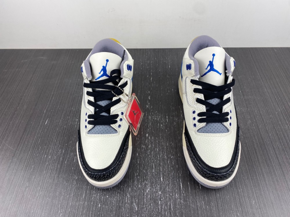 Air Jordan 3 Retro Gs Racer Blue 398614 145 9 - www.kickbulk.cc