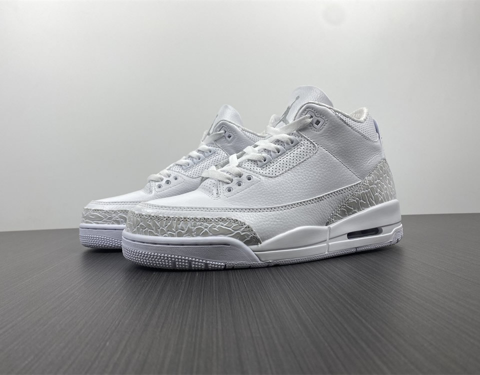 Air Jordan 3 Retro Ps Triple White 429487 111 2 - www.kickbulk.cc