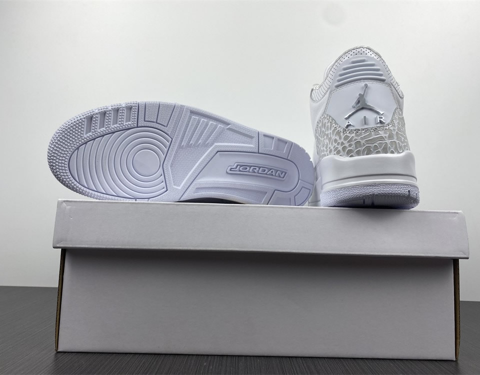 Air Jordan 3 Retro Ps Triple White 429487 111 7 - www.kickbulk.cc