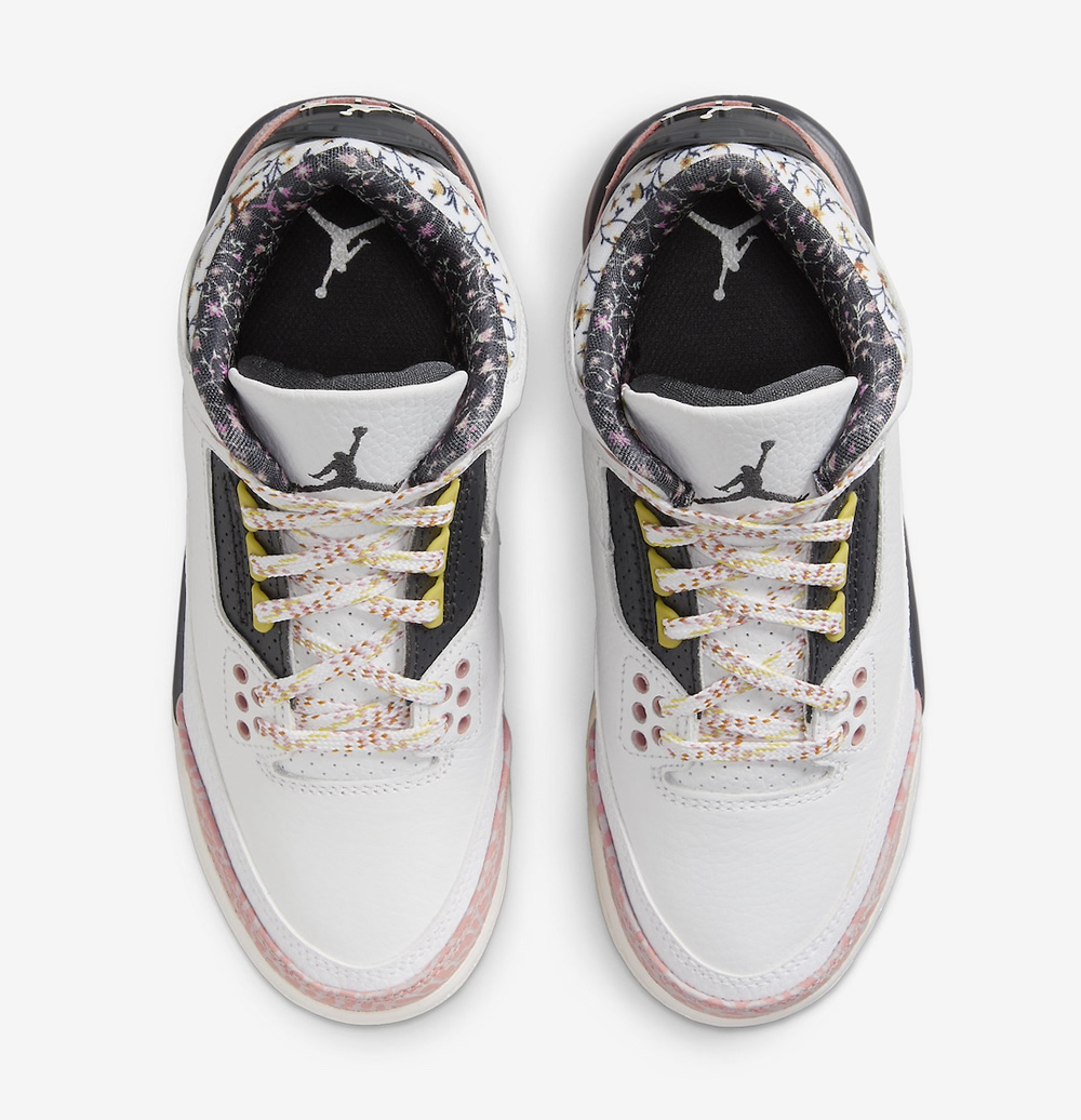 Air Jordan 3 Gs Vintage Floral 441140 100 2 - www.kickbulk.cc