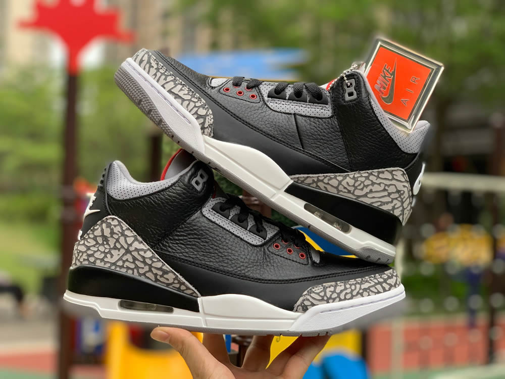 Nike Air Jordan 3 Gs Black Cement 854261 001 15 - www.kickbulk.cc