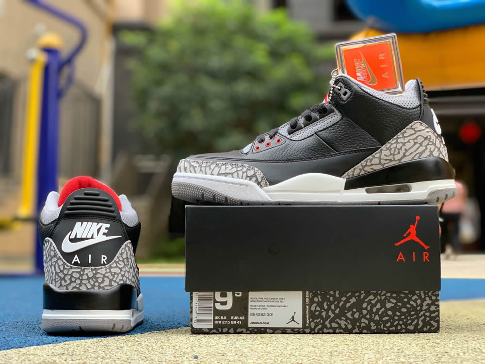 Nike Air Jordan 3 Gs Black Cement 854261 001 16 - www.kickbulk.cc