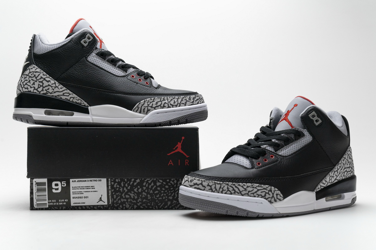 Nike Air Jordan 3 Black Cement 854262 001 6 - www.kickbulk.cc