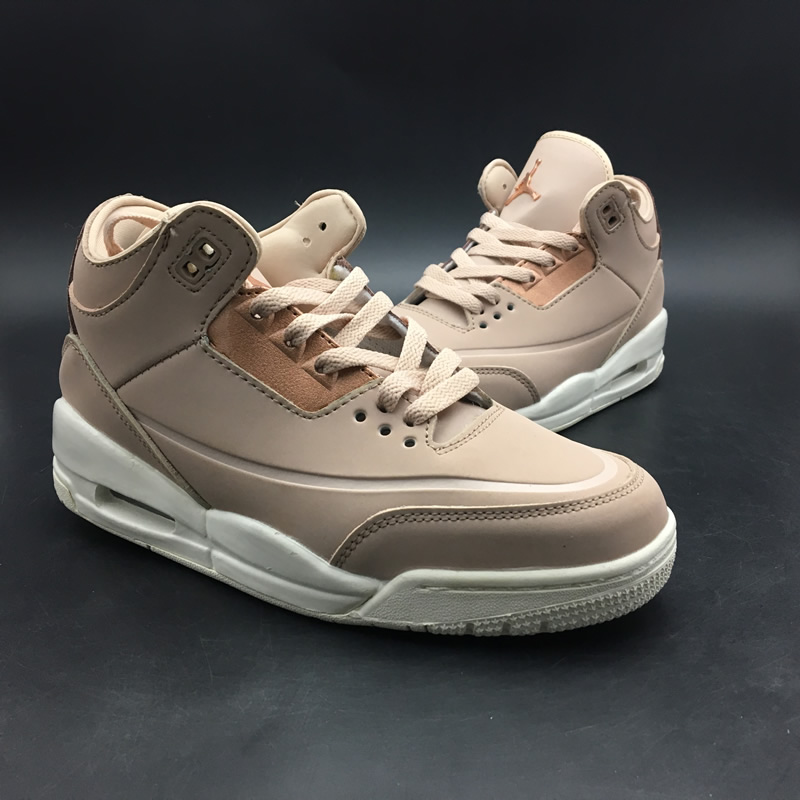 Nike Air Jordan 3 Particle Beige Se Rose Gold Womens Gs Size Ah7859 205 2 - www.kickbulk.cc