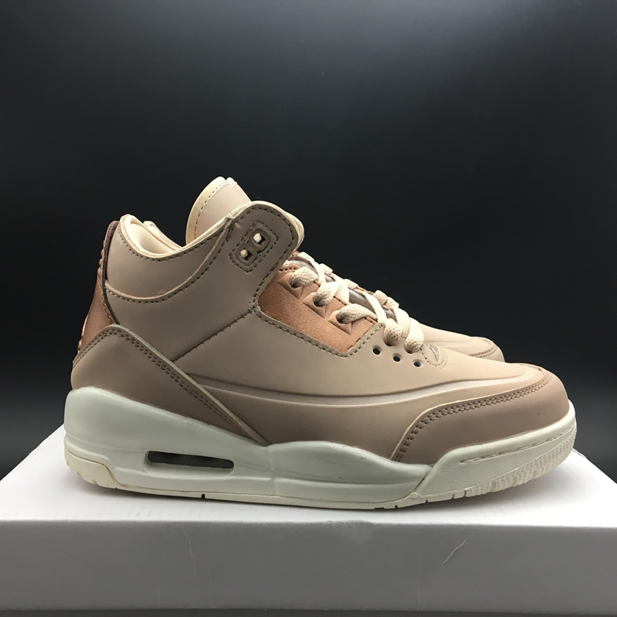 Nike Air Jordan 3 Particle Beige Se Rose Gold Womens Gs Size Ah7859 205 7 - www.kickbulk.cc