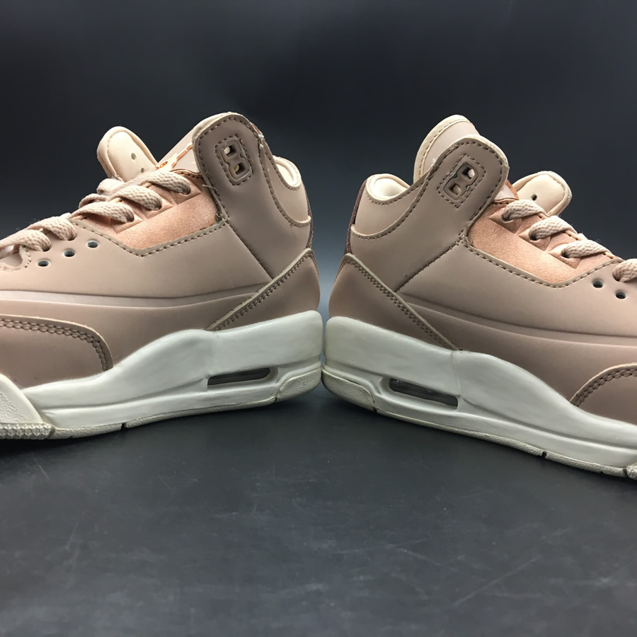 Nike Air Jordan 3 Particle Beige Se Rose Gold Womens Gs Size Ah7859 205 8 - www.kickbulk.cc