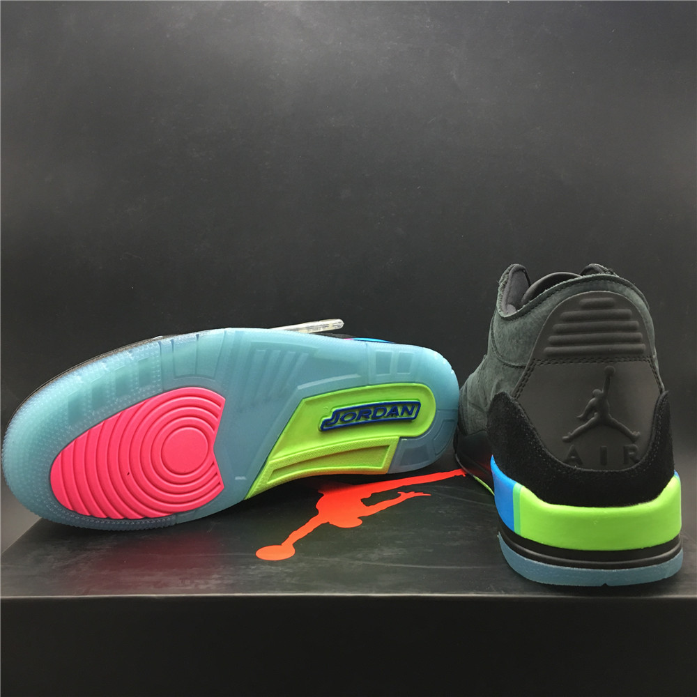 Nike Air Jordan 3 Quai 54 Gs Mens For Sale On Feet Release At9195 001 13 - www.kickbulk.cc