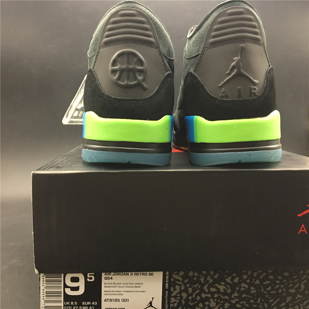 Nike Air Jordan 3 Quai 54 Gs Mens For Sale On Feet Release At9195 001 15 - www.kickbulk.cc