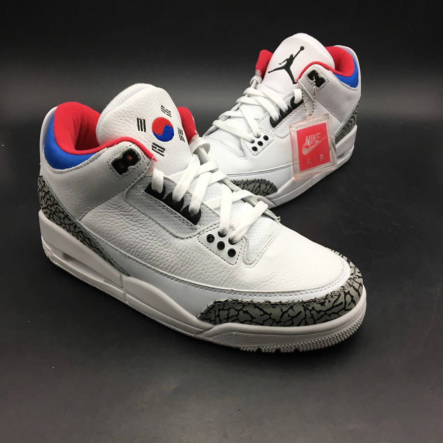 Nike Air Jordan 3 Seoul South Korea Av8370 100 3 - www.kickbulk.cc