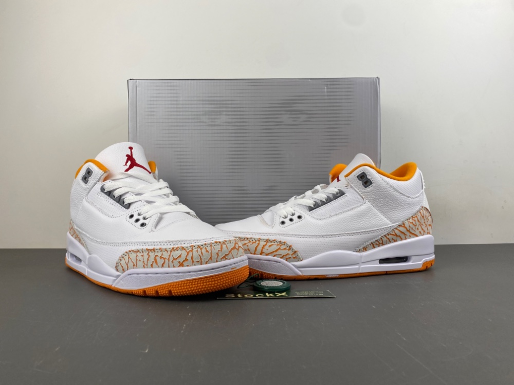 Air Jordan 3 Orange Citrus Wmns Ck9246 101 13 - www.kickbulk.cc
