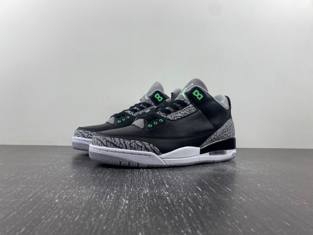 Air Jordan 3 Retro Green Glow Ct8532 031 2 - www.kickbulk.cc