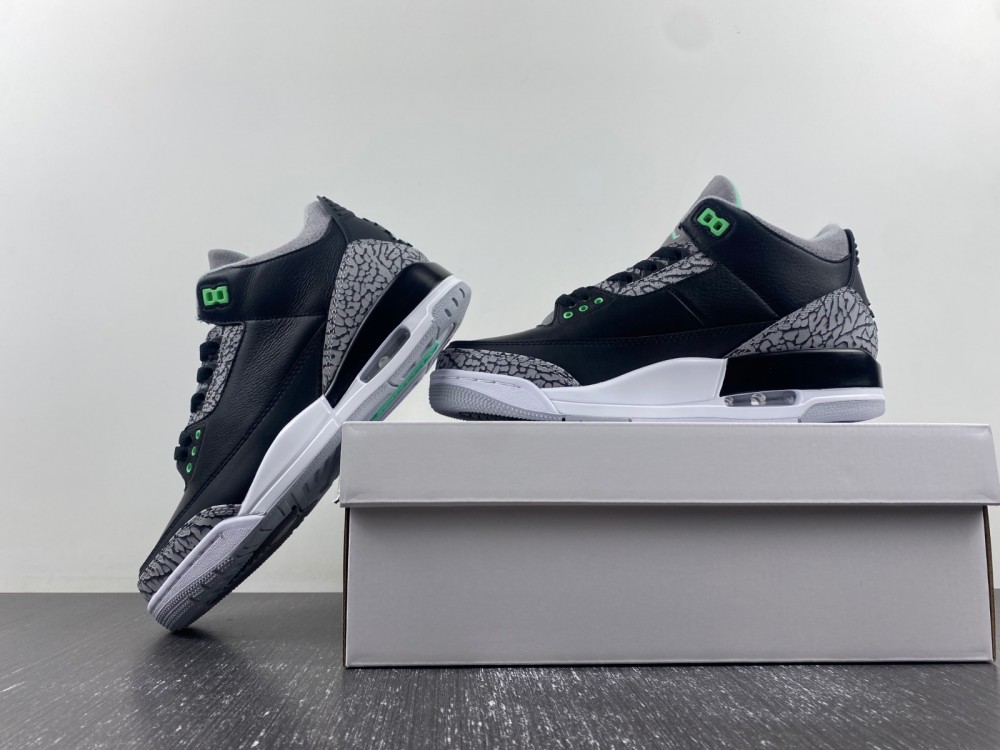 Air Jordan 3 Retro Green Glow Ct8532 031 7 - www.kickbulk.cc