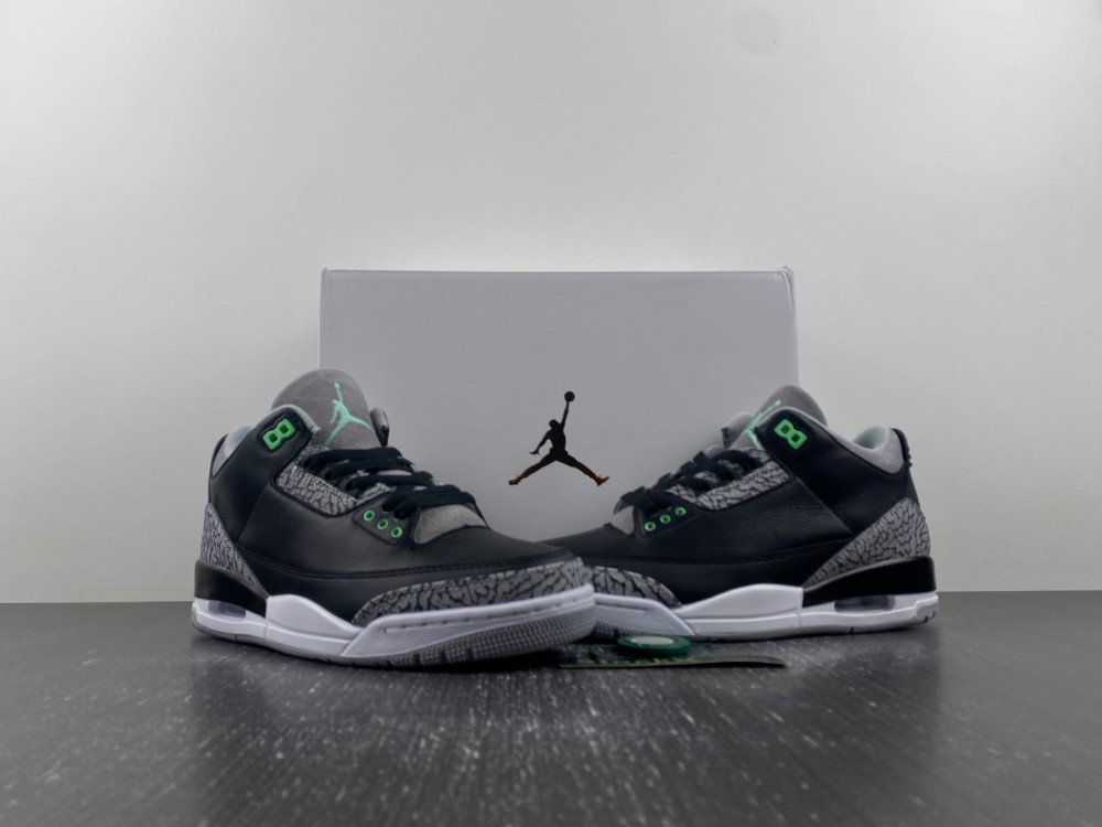 Air Jordan 3 Retro Green Glow Ct8532 031 8 - www.kickbulk.cc