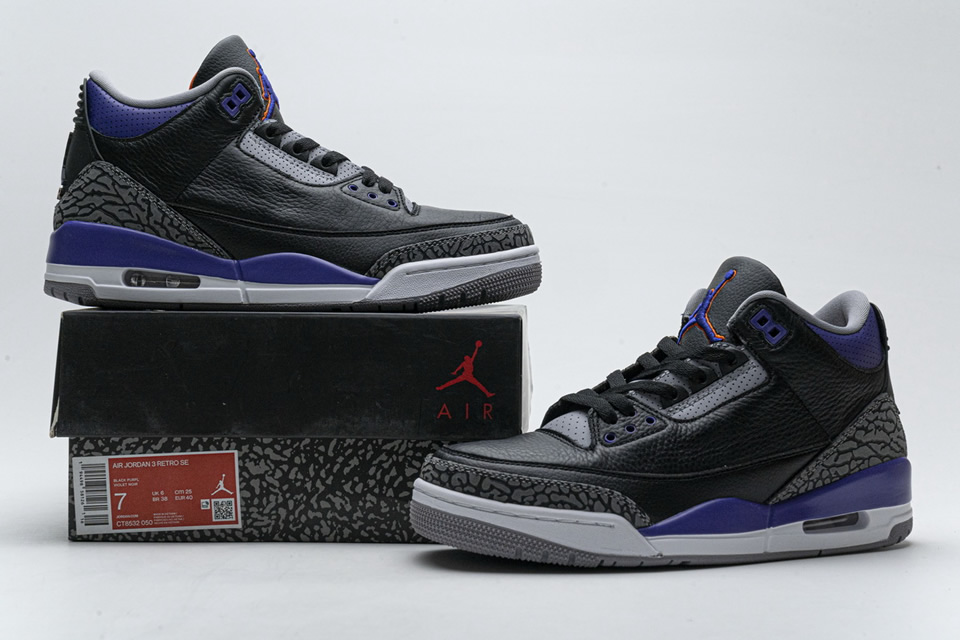 Nike Air Jordan 3 Retro Court Purple Ct8532 050 3 - www.kickbulk.cc