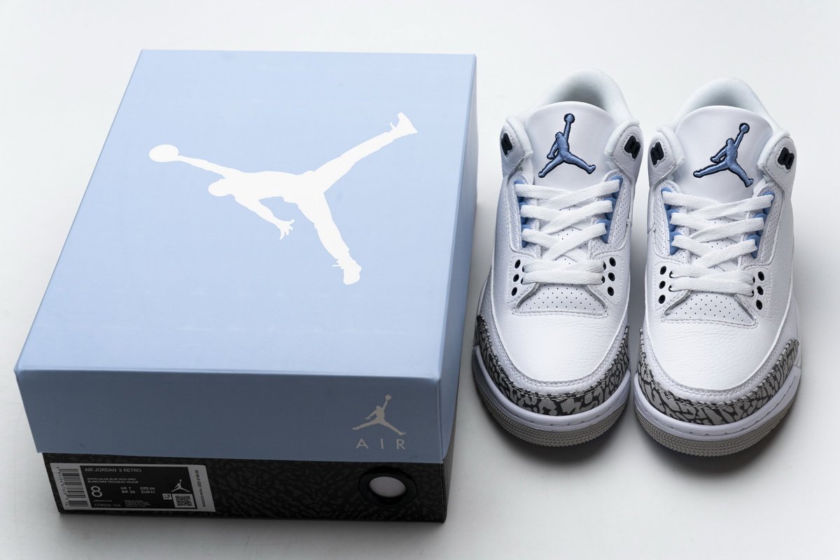 Nike Air Jordan 3 Retro Unc 2020 Outfit Gs Mens Ct8532 104 8 - www.kickbulk.cc