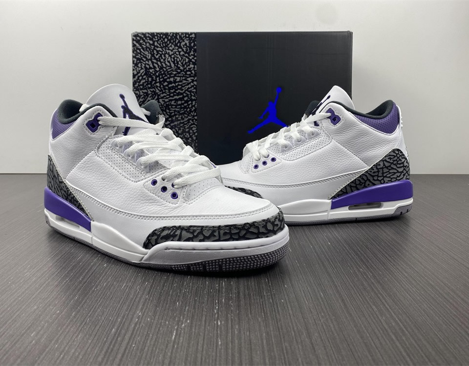 Air Jordan 3 Retro Dark Iris Ct8532 105 10 - www.kickbulk.cc