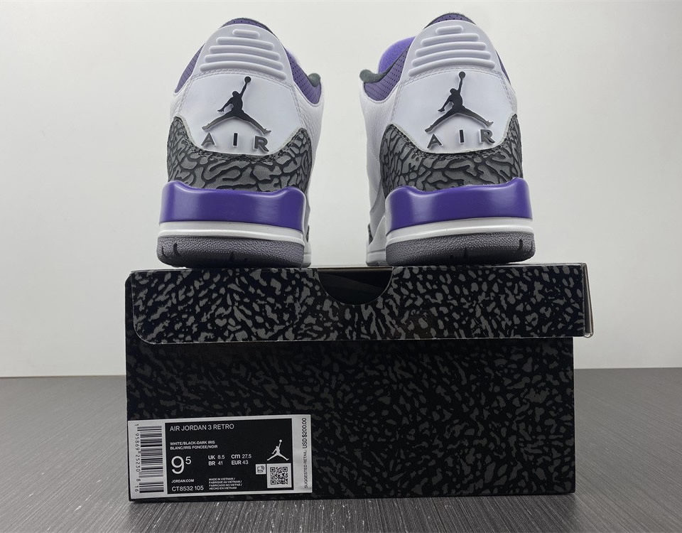 Air Jordan 3 Retro Dark Iris Ct8532 105 13 - www.kickbulk.cc