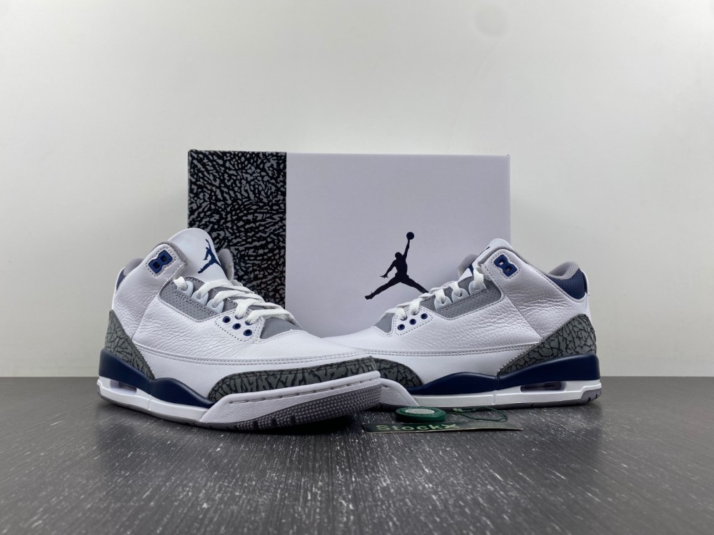 Air Jordan 3 Retro Midnight Navy Ct8532 140 12 - www.kickbulk.cc