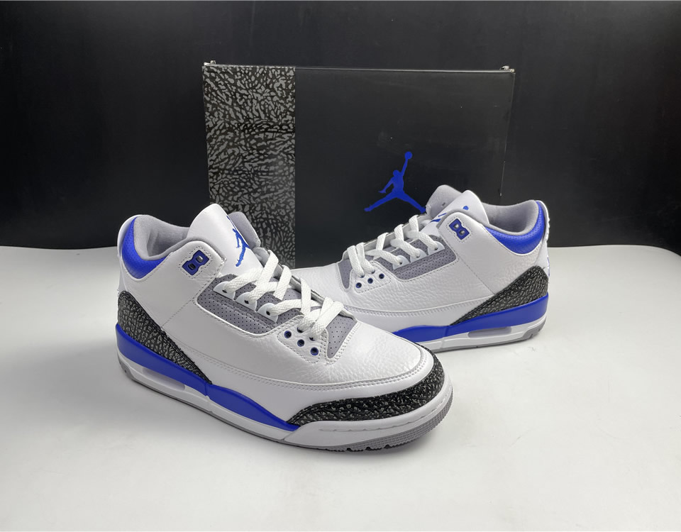 Nike Air Jordan 3 Retro Racer Blue Ct8532 145 21 - www.kickbulk.cc