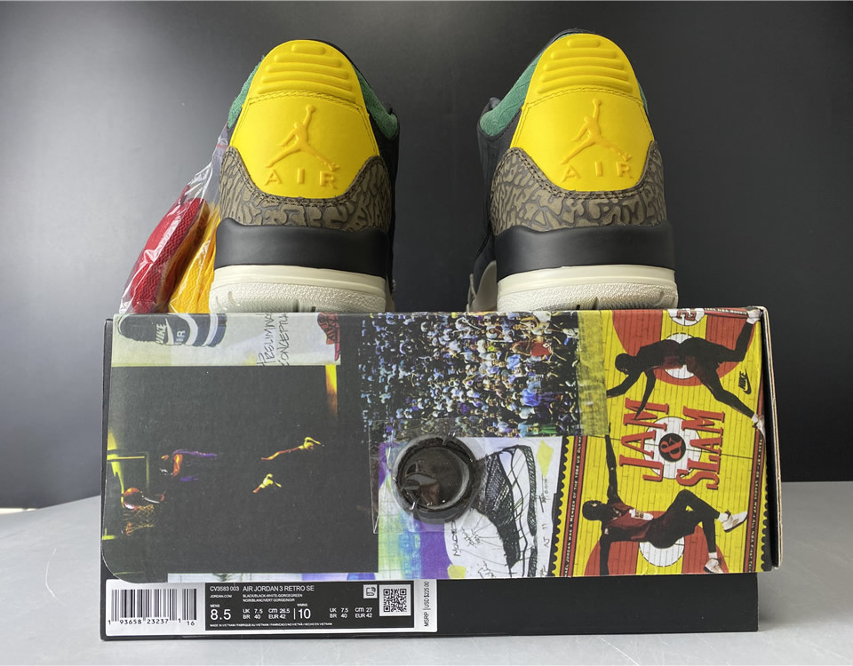 Air Jordan 3 Retro Se Animal Instinct 2.0 Cv3583 003 19 - www.kickbulk.cc