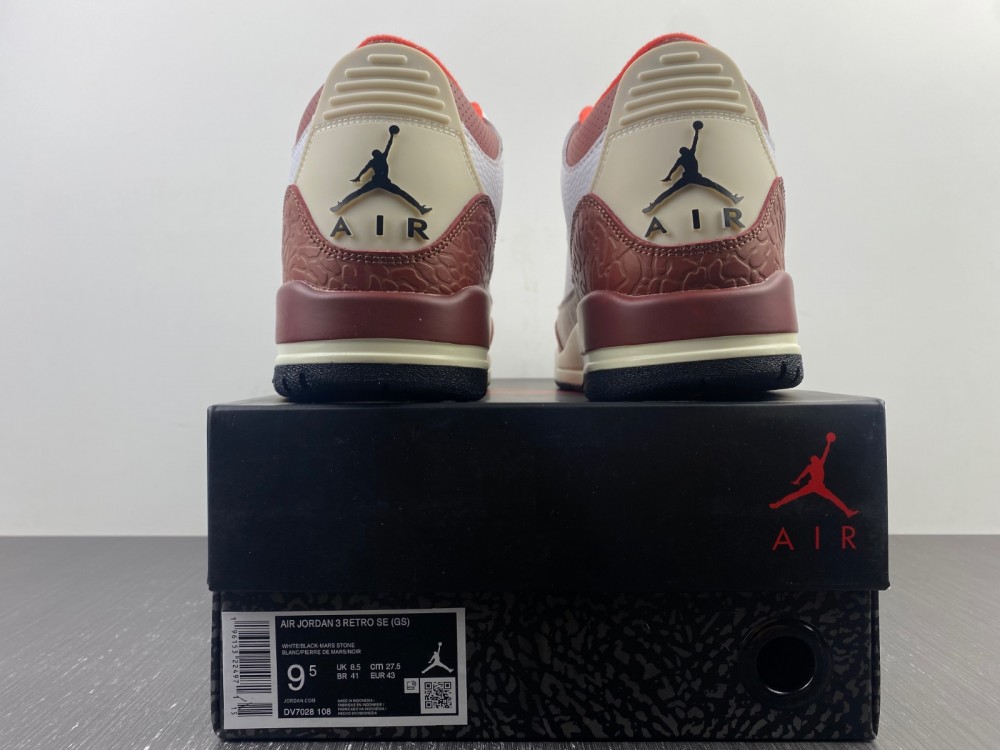 Air Jordan 3 Retro Gs Mars Stone Dv7028 108 14 - www.kickbulk.cc