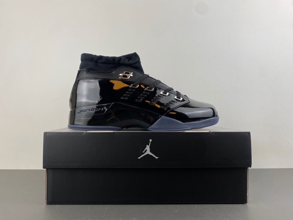 Air Jordan 17 Low Black Patent Iv7640 001 16 - www.kickbulk.cc