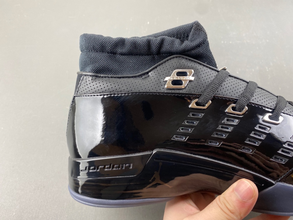 Air Jordan 17 Low Black Patent Iv7640 001 18 - www.kickbulk.cc