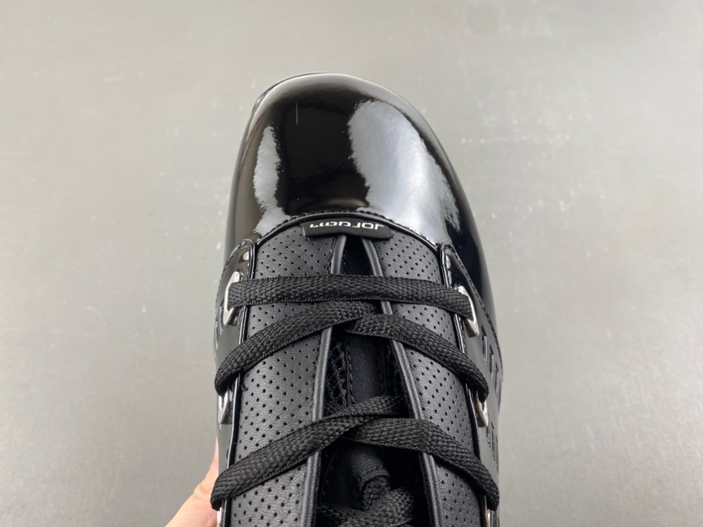 Air Jordan 17 Low Black Patent Iv7640 001 22 - www.kickbulk.cc