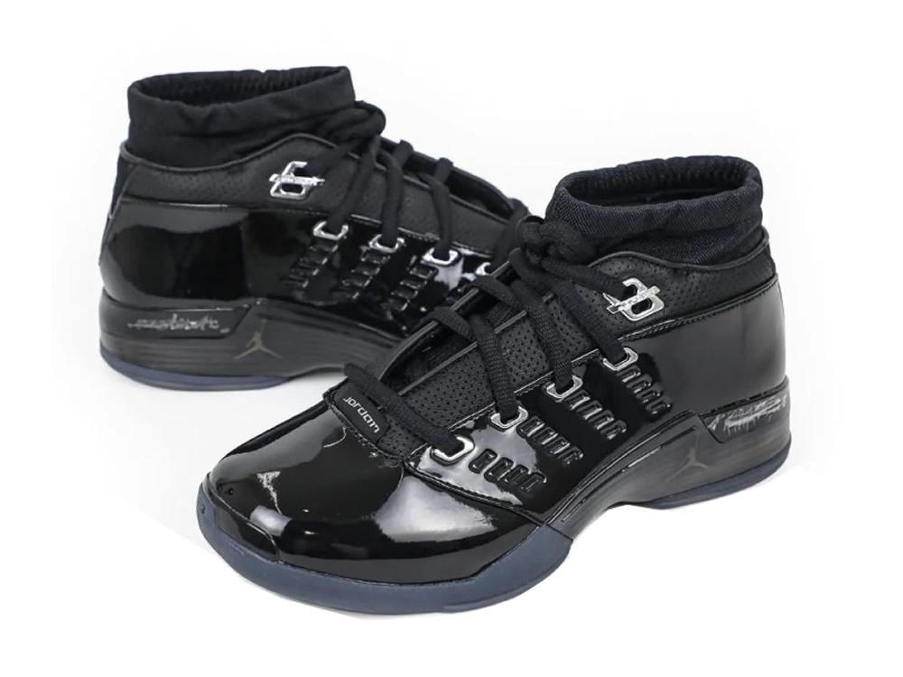 Air Jordan 17 Low Black Patent Iv7640 001 4 - www.kickbulk.cc