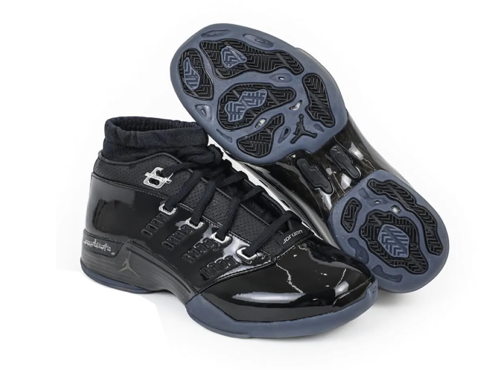 Air Jordan 17 Low Black Patent Iv7640 001 5 - www.kickbulk.cc
