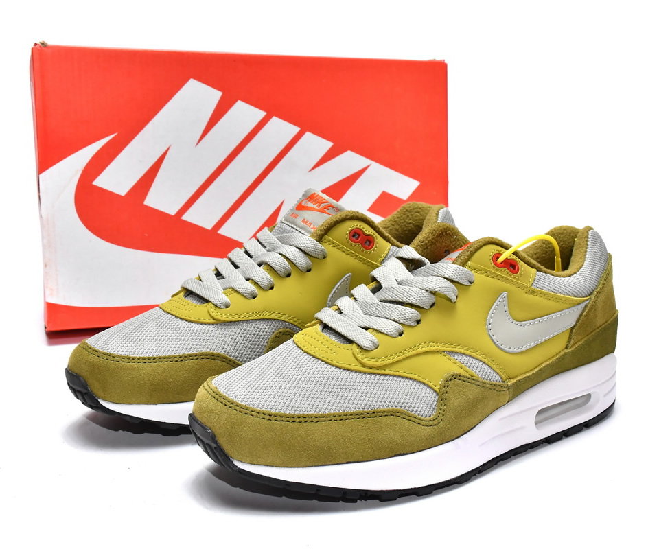 Nike Air Max 1 Premium Retro Green Curry 908366 300 7 - www.kickbulk.cc