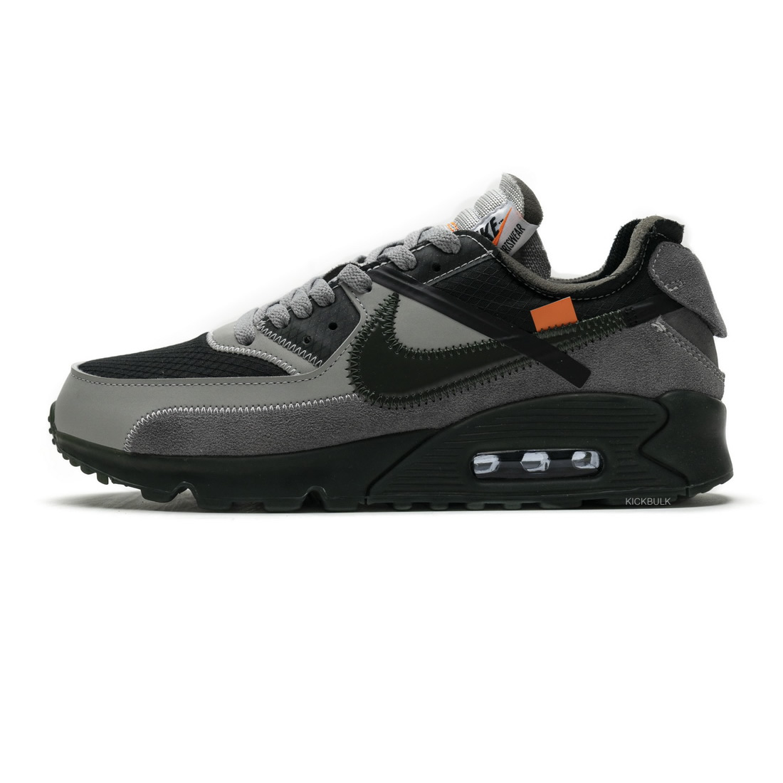 Off White Nike Air Max 90 Grey 1 - www.kickbulk.cc