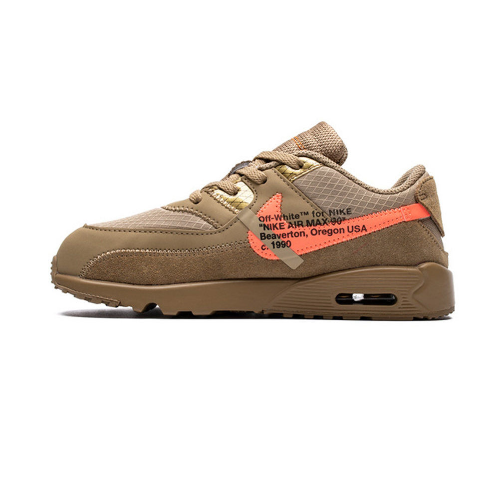 Kid Off White Nike Air Max 90 Bt Desert Ore Bv0852 200 1 - www.kickbulk.cc