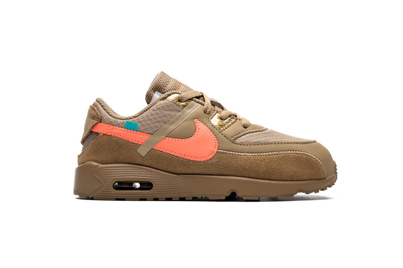 Kid Off White Nike Air Max 90 Bt Desert Ore Bv0852 200 2 - www.kickbulk.cc