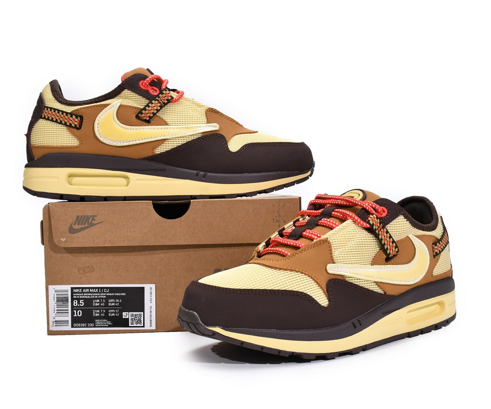 Travis Scott Nike Air Max 1 Do9392 200 3 - www.kickbulk.cc