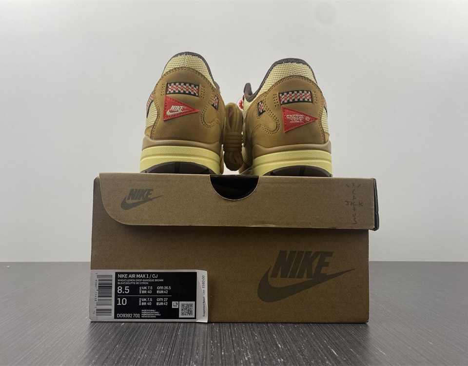 Travis Scott Nike Air Max 1 Wheat Do9392 701 Kickbulk Sneaker 14 - www.kickbulk.cc