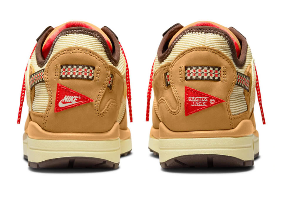 Travis Scott Nike Air Max 1 Wheat Do9392 701 Kickbulk Sneaker 3 - www.kickbulk.cc