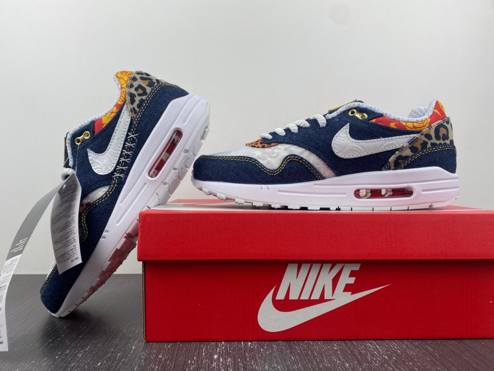 Air Max 1 Premium Denim Leopard Fj4452 432 12 - www.kickbulk.cc