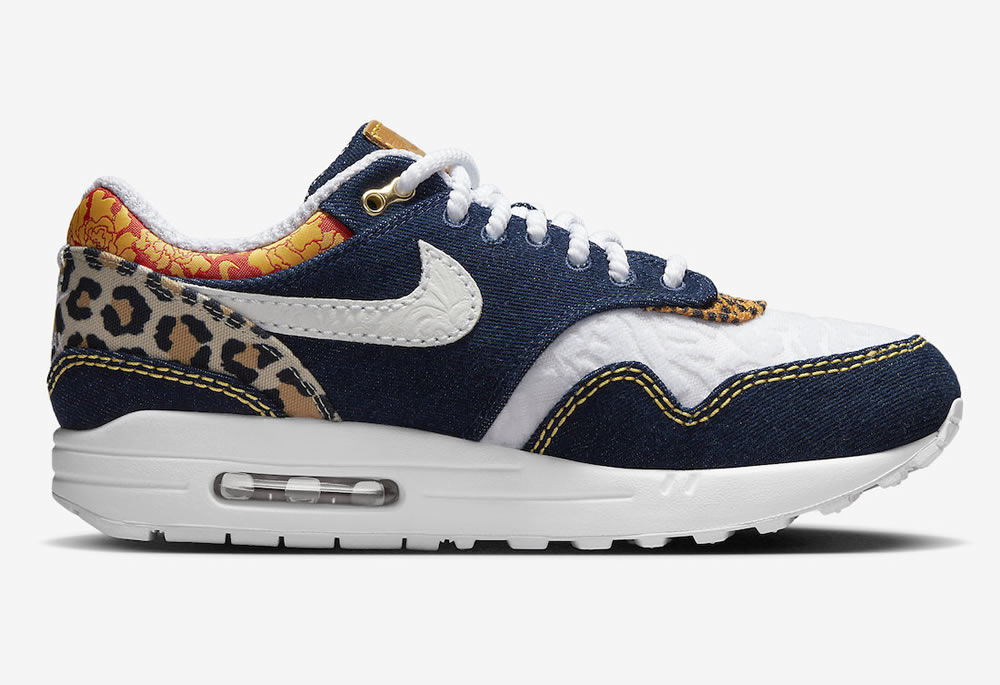 Air Max 1 Premium Denim Leopard Fj4452 432 5 - www.kickbulk.cc